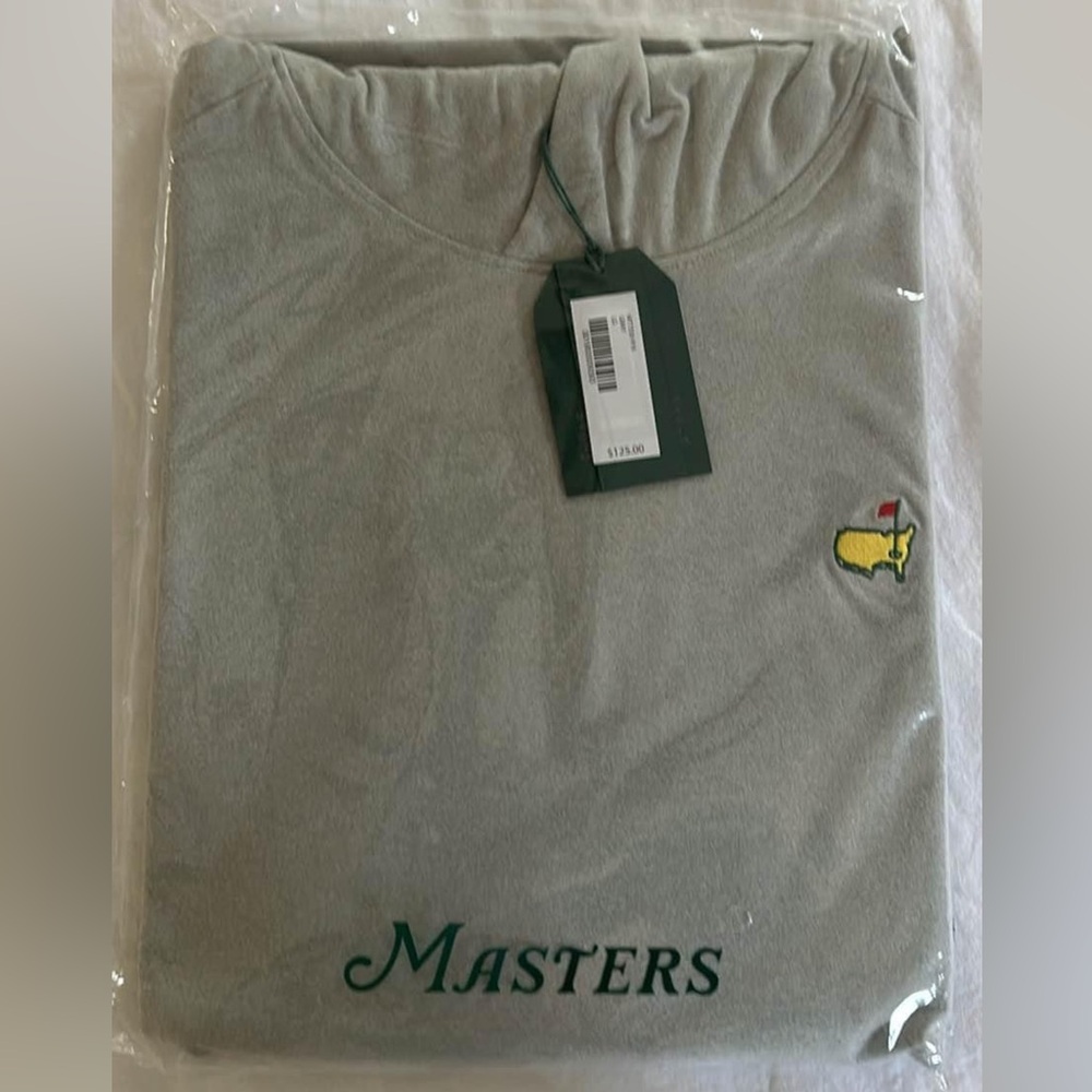 Men’s Masters Grey Tech Pullover LONG sleeve